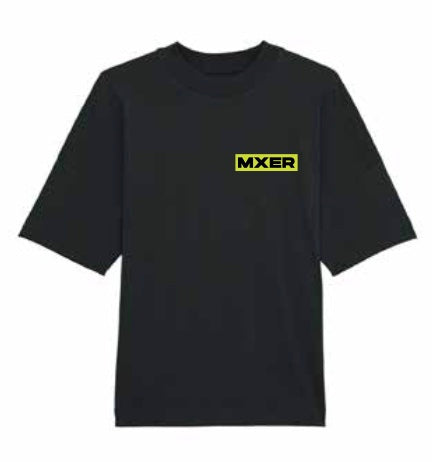 MXER Oversized T-Shirt Acid Logo