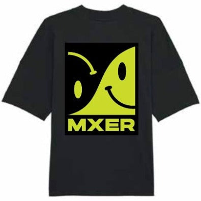 MXER Oversized T-Shirt Acid Logo